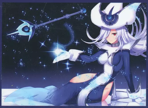 【遊戯王】スリーブ サイレント・マジシャン(ゆさの) C90/ミッドナイトブルー