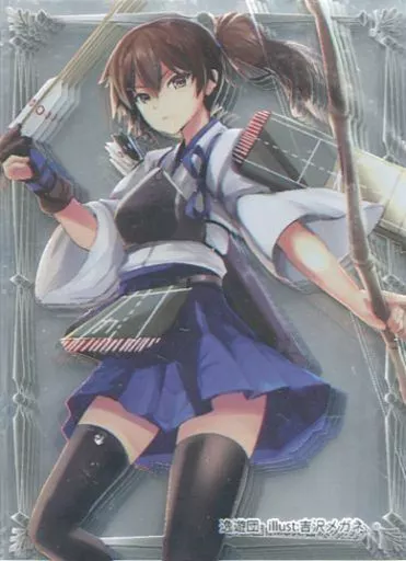 【艦隊これくしょん～艦これ～】クリアイラストスリーブ 第1弾 加賀(吉沢メガネ) C90/逸遊団