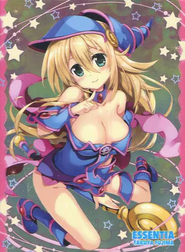 【遊戯王】カードスリーブ ブラック・マジシャン・ガール(藤真拓哉) C90/ESSENTIA