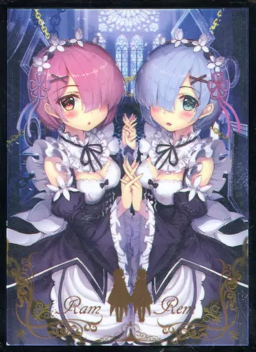 【Re：ゼロから始める異世界生活】カードスリーブ レム＆ラム(アカバネ) C90/zebrasmise