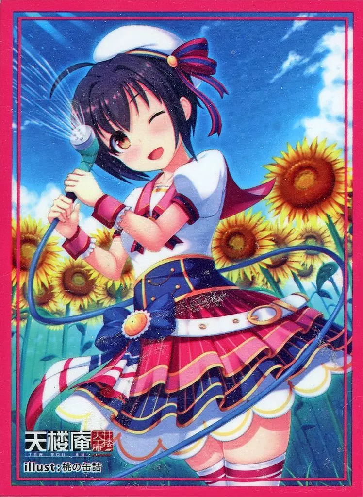 【シンデレラガールズ】カードスリーブ 小日向美穂(桃の缶詰) C90/天楼庵