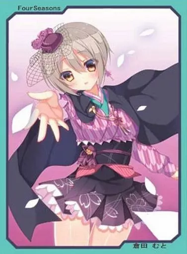 【シンデレラガールズ】カードスリーブ 塩見周子(倉田むと) COMIC1☆10/FourSeasons