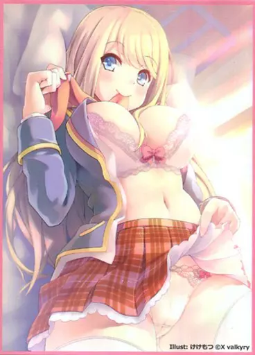 【ガールフレンド(仮)】X valkyryスリーブ GF01 クロエ・ルメール(けけもつ) Character1 2014・COMIC1☆8/Scarlet Agents