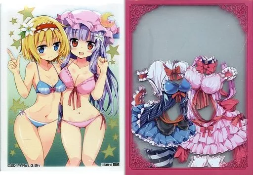 【東方Project】東方お着替えスリーブ アリス＆パチュリー(祭唄) C86/Roy.G.Biv