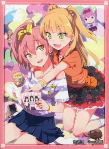 【シンデレラガールズ】カードスリーブ第11弾 城ヶ崎美嘉＆莉嘉(伍長) COMIC1☆7/逸遊団