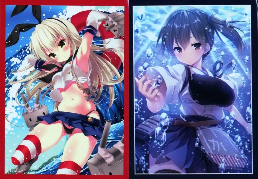 【艦隊これくしょん~艦これ~】アーケード対応!島風2016ver.&加賀スリーブセット(kino&konomi) こみっく★トレジャー28/きのこのみ