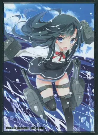 【艦隊これくしょん～艦これ～】艦これアーケード対応同人キャラクタースリーブ vol.2 朝潮(Make to Unlawful!) C91/Make to Unlawful!