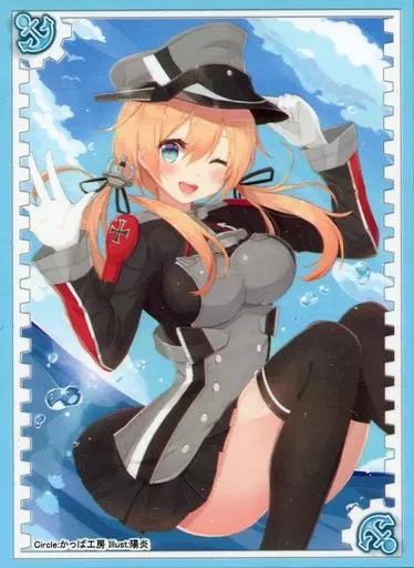 【艦隊これくしょん～艦これ～】カードスリーブ プリンツ・オイゲン(陽炎) C91/かっぱ工房