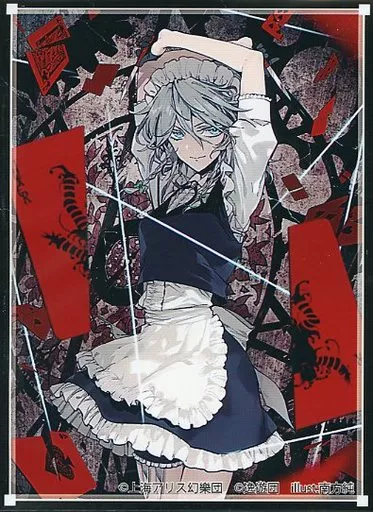 逸遊団　十六夜咲夜スリーブ　15個 新品】東方Project カードスリーブ第109弾「咲夜」 / 逸遊団 発売日