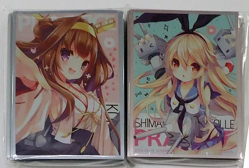 【艦隊これくしょん～艦これ～】艦これAC対応カードスリーブ2種セット 金剛＆島風(p19) C90/practice