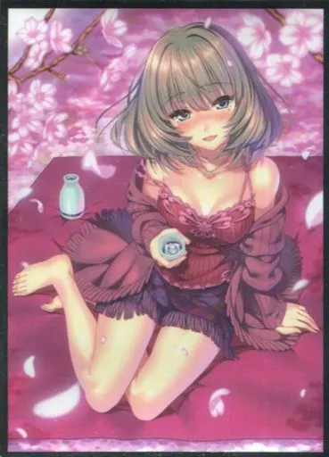 【シンデレラガールズ】スリーブ 高垣楓 花見(ピロ水) COMIC1☆10/サンパン