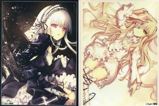 スリーブ ローゼンメイデン 雪華綺晶 クラスター/KWKM COMIC1☆11 スリーブ ローゼンメイデン 水銀燈 雪華綺晶 クラスター COMIC1