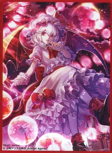 【東方Project】スリーブ レミリア・スカーレット(torino) COMIC1☆13/Scarlet Agents