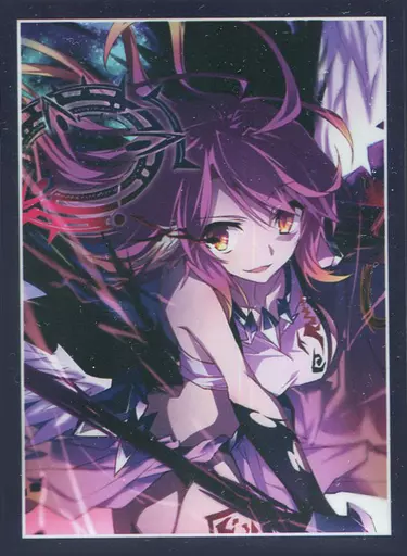 ノーゲーム・ノーライフ　ジブリール　未確認　スリーブ ノーゲーム・ノーライフ スリーブ（ジブリール／着物） カーテン魂