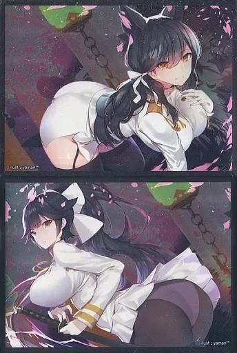 【アズールレーン】スリーブ 愛宕&高雄 スリーブセット(yaman**) COMIC1☆13/ぴらるーく