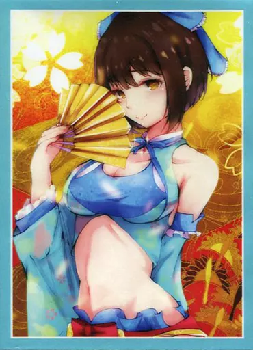 【シンデレラガールズ】スリーブ 鷹富士茄子(流。) C94/未確認スリーブ