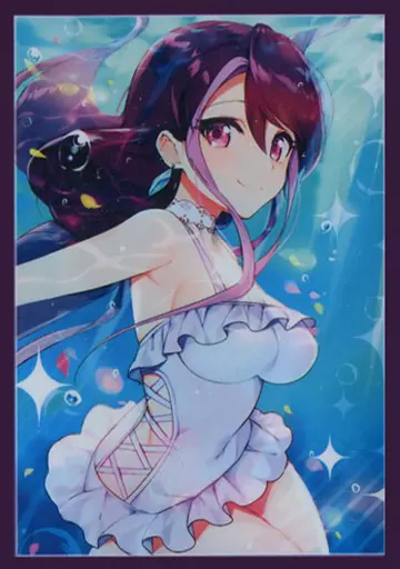 遊戯王 柚子 セレナ リン 瑠璃 スリーブ プレイマット　ミッドナイトブルー 正規品 ミッドナイトブルー 柚子シリーズ 雨濡れ プレイマットの通販