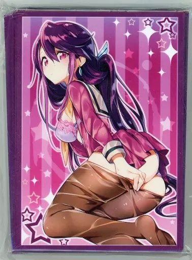 【遊戯王】スリーブ 黒咲瑠璃 雨濡れ(にじゅ) C94/ミッドナイトブルー