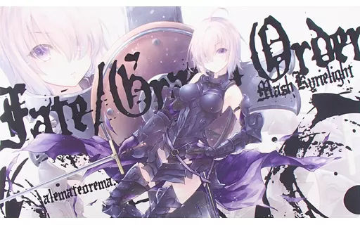 【Fate】プレイマット マシュ・キリエライト(小林由高) C92/アレマテオレマ