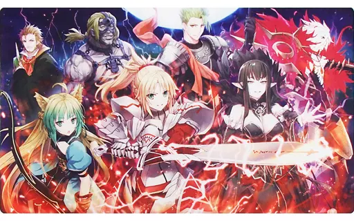 【Fate】プレイマット 赤の陣営(我美蘭) C92/ぴらるーく