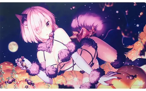 【Fate】プレイマット マシュ・キリエライト(Rosuuri) C93/RINGOEN