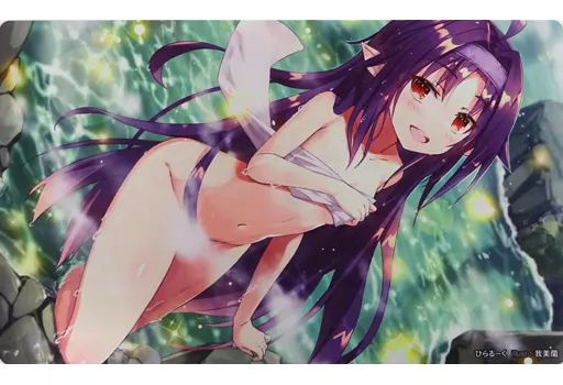【ソードアート・オンライン】プレイマット ユウキ 温泉ver(我美蘭) C94/ぴらるーく（開封済み）