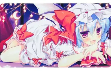 【東方Project】プレイマット 大判ラバーおじょうさマット(プレイマット ) レミリア・スカーレット(もとみやみつき) 第11回博麗神社例大祭/FRAC