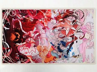 【魔法少女まどか☆マギカ】プレイマット マミ＆なぎさ＆まどか＆ほむら＆さやか＆杏子(江戸屋犬八) C87/天秤を揺らす女