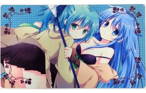 【遊戯王】プレイマット 風霊使いウィン＆水霊使いエリア(ぽこぴ) C87/天秤を揺らす女