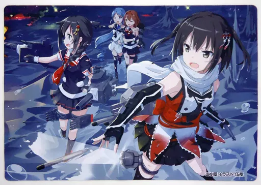 【艦隊これくしょん~艦これ~】超弩級マウスパット兼プレイマット ブーゲンビル島沖海戦(伍長) C89/あゆ屋
