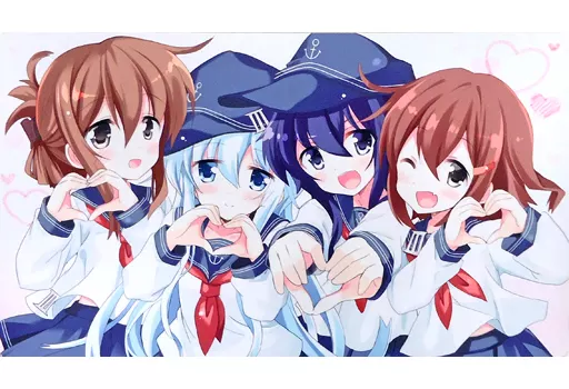 【艦隊これくしょん～艦これ～】プレイマット 第六駆逐隊(ひづき夜宵) C88/八卦電影城