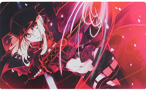 【Fate】ラバープレイマット ヒロインO オルタ(SL) サンシャインクリエイション2016 summer/あずまちっく天国(本体不備(中))