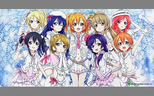 【ラブライブ!】プレイマット μ’s全員集合 スノハレ(カラモネーゼ) こみっく★トレジャー25/フロンティアゲーム