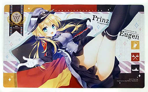【艦隊これくしょん～艦これ～】プレイマット プリンツ・オイゲン(館川まこ) COMIC1☆9/WNB(ワンブ)