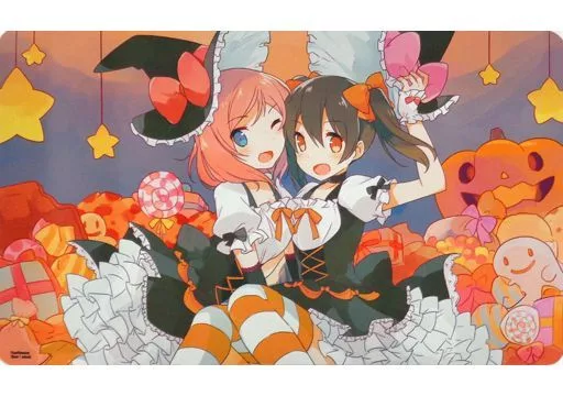 ラブライブ! 矢澤にこ 西木野真姫 bluebayou プレイマット ラブライブ! 矢澤にこ 西木野真姫 bluebayou プレイマット ラブライブ