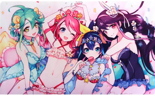 駿河屋 -<中古>【遊戯王】ランジェリープレイマット 柚子