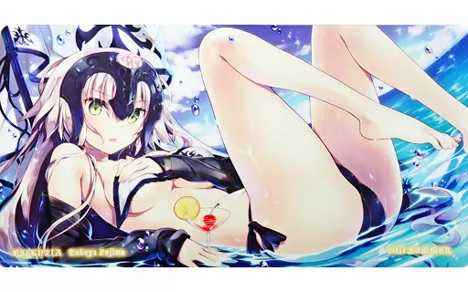 【Fate】プレイマット ジャンヌ・オルタ(藤真拓哉) C92/ESSENTIA