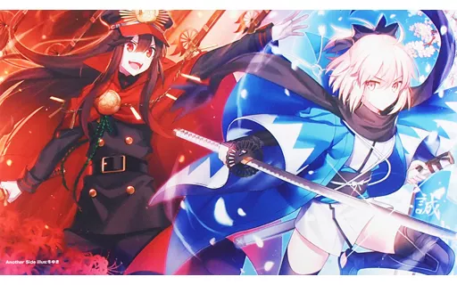 【Fate】プレイマット 沖田総司＆織田信長(冬ゆき) C92/SIDEREAL
