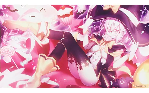 【Fate】プレイマット マシュ・キリエライト ハロウィンVer.(マシマサキ) C92/フロンティアゲーム