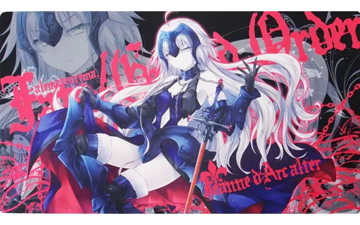 【Fate】プレイマット ジャンヌ・オルタ(小林由高) C91/アレマテオレマ