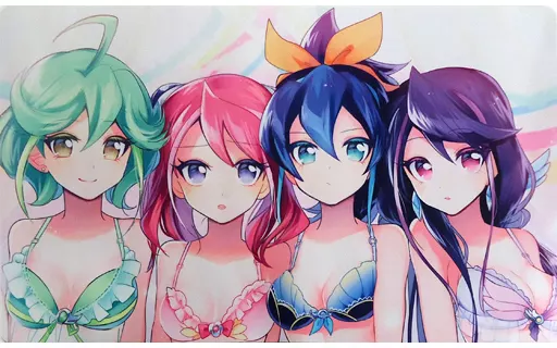 ミッドナイトブルー 柚子シリーズ 駿河屋 -<中古>【遊戯王】プレイマット ランジェリー柚子シリーズ(に