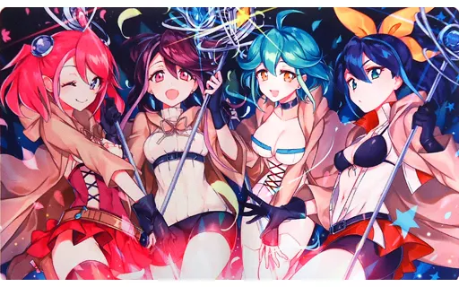 駿河屋 -<中古>【遊戯王】プレイマット 霊使いコス柚子シリーズ