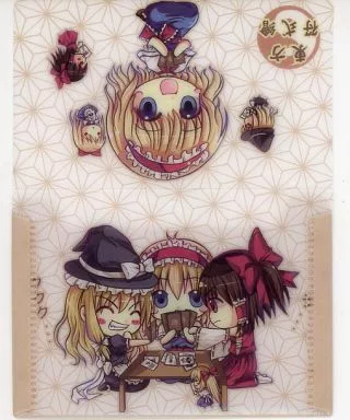 【東方Project】東方符式繪ケース 霊夢&魔理沙&アリス(草草饅&花花捲) 第6回博麗神社例大祭/Twin Box