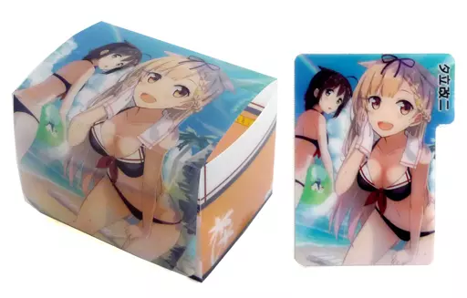 【艦隊これくしょん~艦これ~】組立式デッキケース 夕立&時雨(伍長) C90/あゆ屋