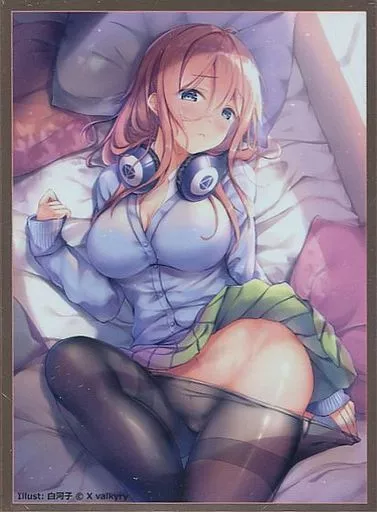 【五等分の花嫁】スリーブ 中野三玖(白河子様) COMIC1☆15/Scarlet Agents