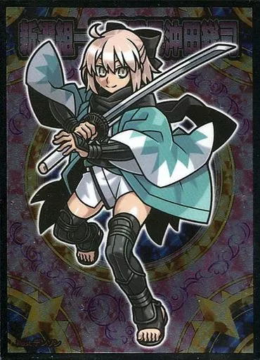 Fate FGO　新選組一番隊隊長沖田総司　カルマシティ　スリーブ 駿河屋 - 【買取】【Fate】スリーブ 新選組一番隊隊長沖田総司