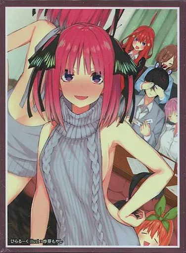 【五等分の花嫁】スリーブ 中野二乃 セーター(炒芽もやし) COMIC1☆15/ぴらるーく