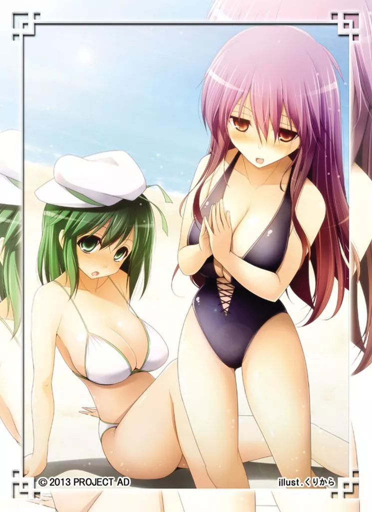 【東方Project】スリーブ 幻想万月季 葉月 ～海水浴～(くりから) C84/PROJECT AD