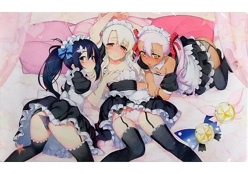 【Fate】プレイマット プリヤ(無望菜志) C95/ミッドナイトブルー
