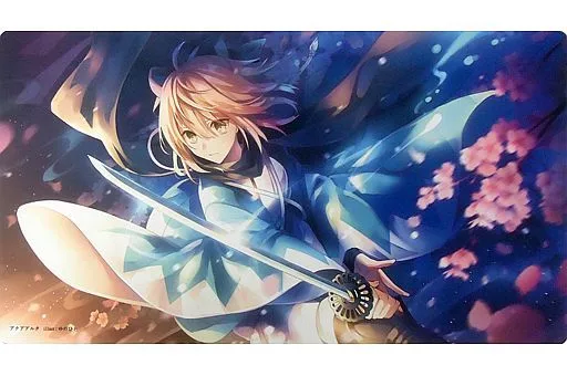 【Fate】プレイマット 沖田総司(ゆのひと) COMIC1☆12/アクアアルタ